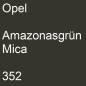 Preview: Opel, Amazonasgrün Mica, 352.